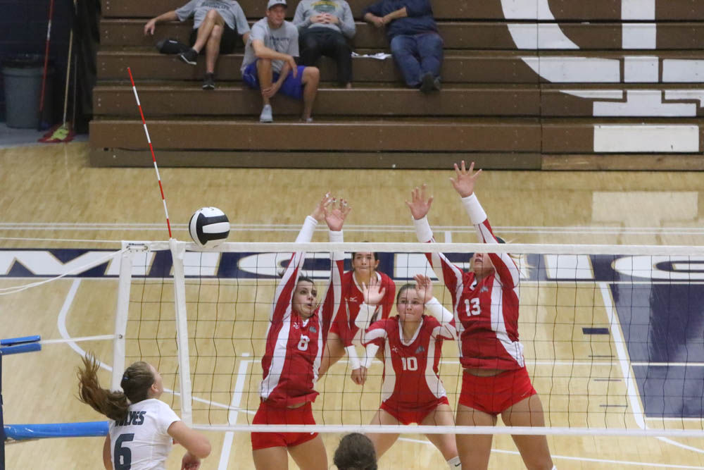 Gallery: Girls volleyball - Crown Point at Michigan City